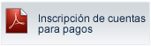 Inscripci&oacute;n de cuentas para pagos